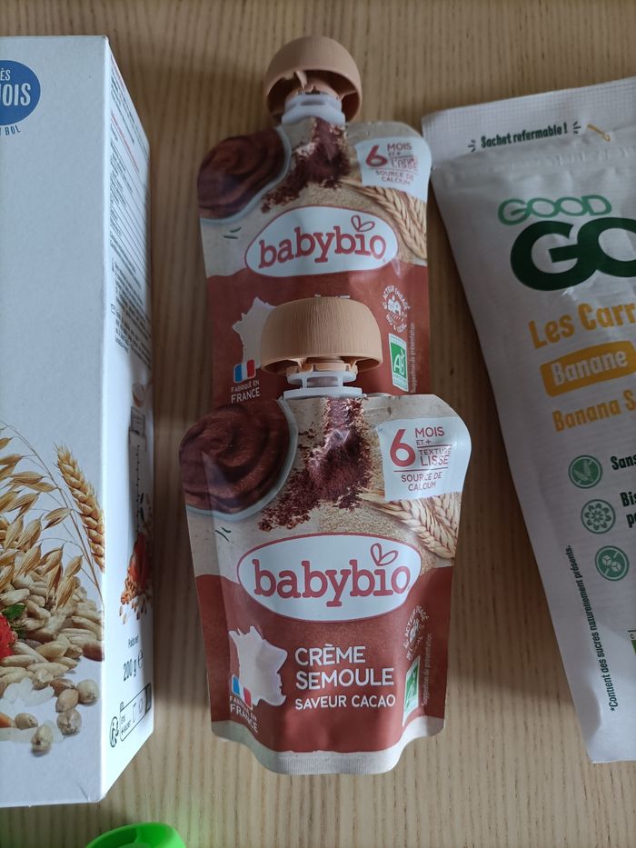 Lot d'aliments bio bébé - photo numéro 3