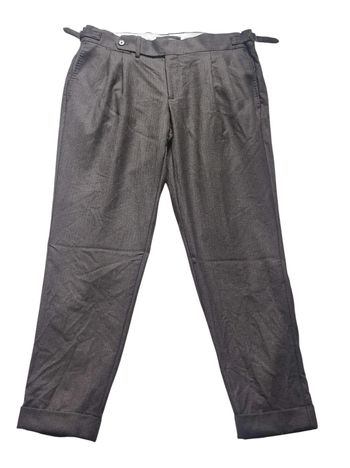 Pantalon chino laine et coton taille 48