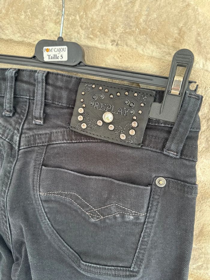 Jean noir slim Replay Taille 34 - 10 € - photo numéro 6