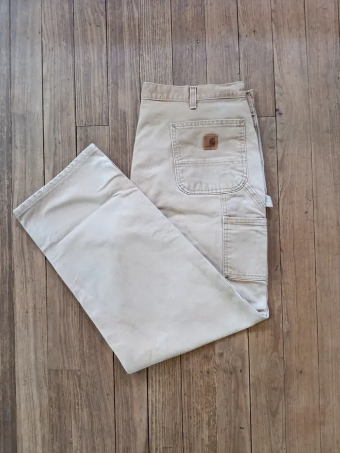 Pantalon jean Carhartt workwear Carpenter W42 - photo numéro 2