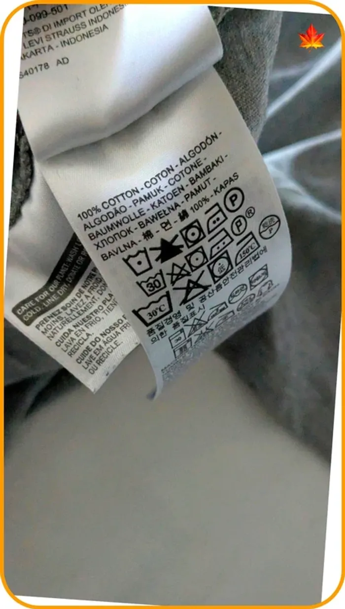 T shirt homme Levi's col V taille L - photo numéro 10