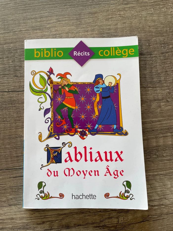 Livre « Les Fabliaux du moyen âge »