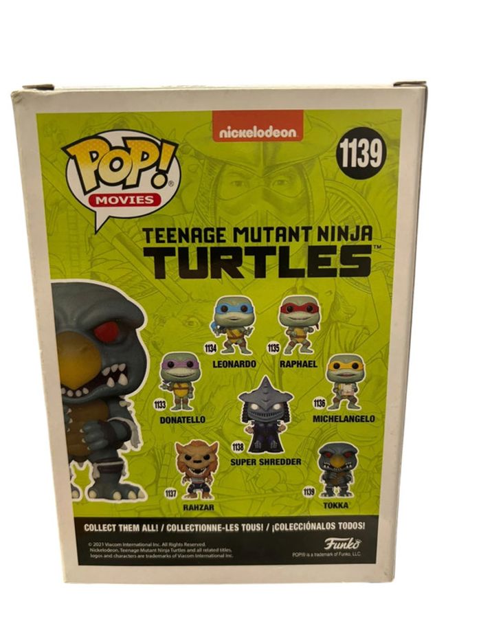 Figurine Funko Pop Teenage Mutant Ninja Turtles Tokka 1139 neuf - photo numéro 2