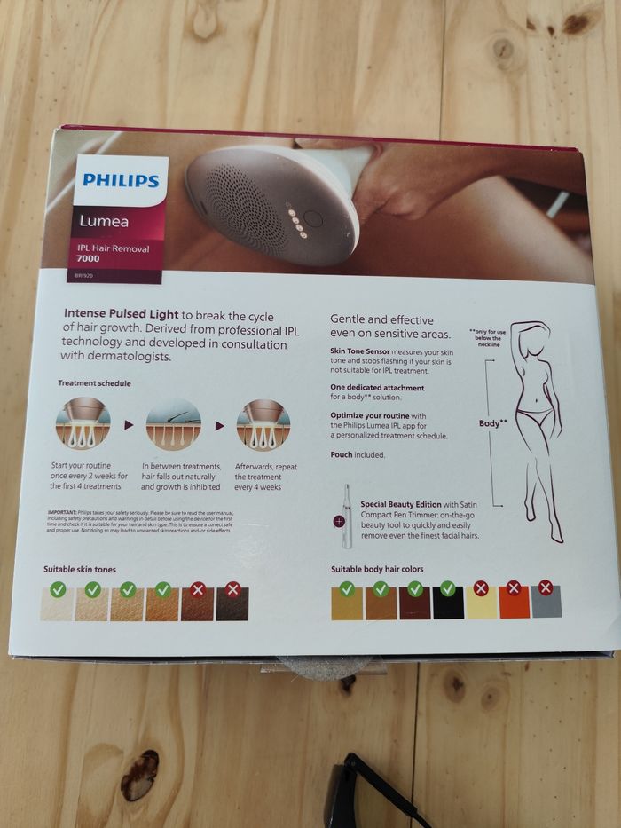 Épilateur à lumière pulsée, Lumea 7000 - photo numéro 4