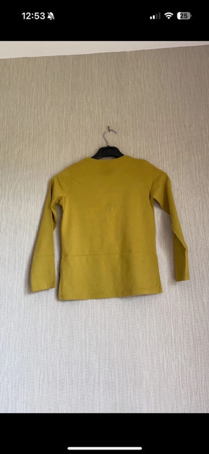 T-shirt moutarde sergent major - photo numéro 2