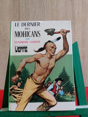 Le dernier des Mohicans, 1977, bibliothèque verte
