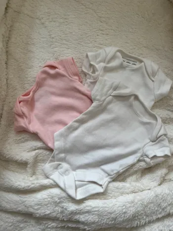 Lot 3 bodies manches courtes