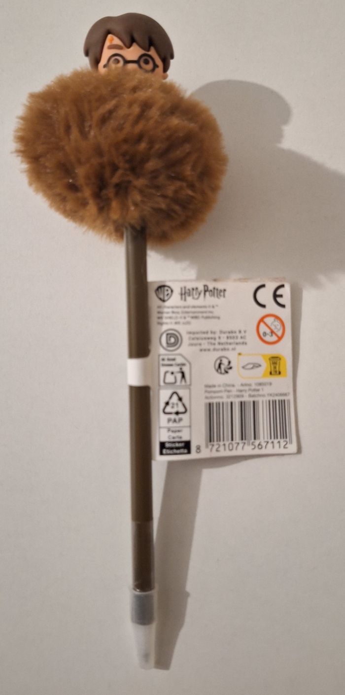 Stylo avec la tête de Harry Potter