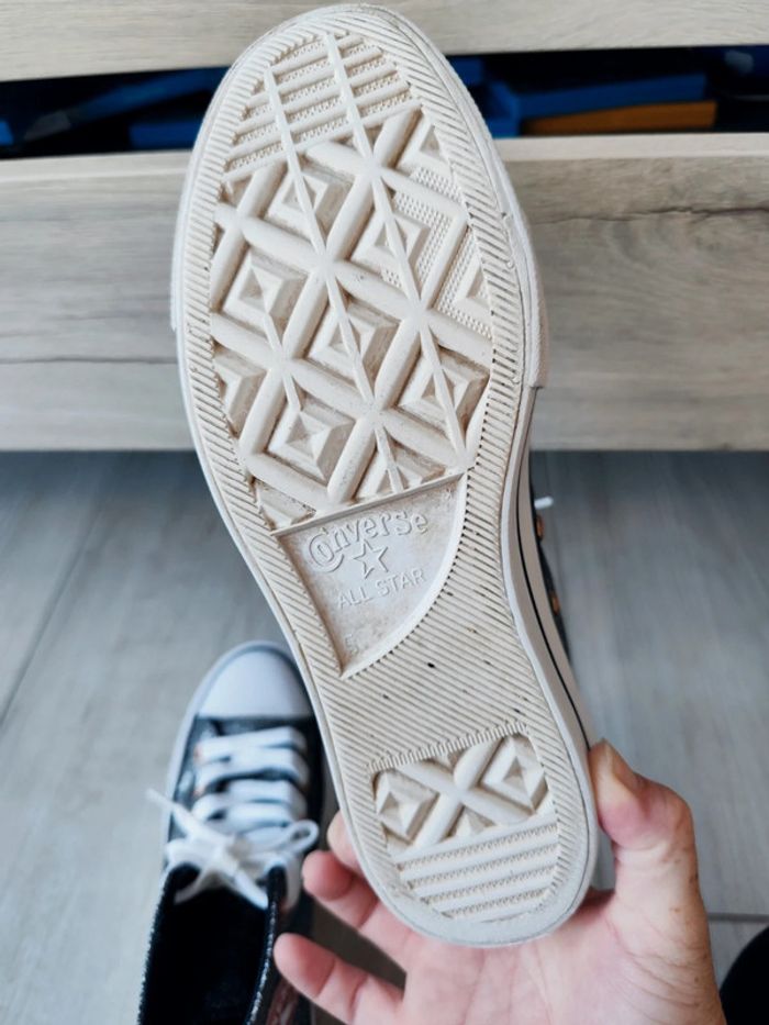 Converse plateforme glitter - photo numéro 9