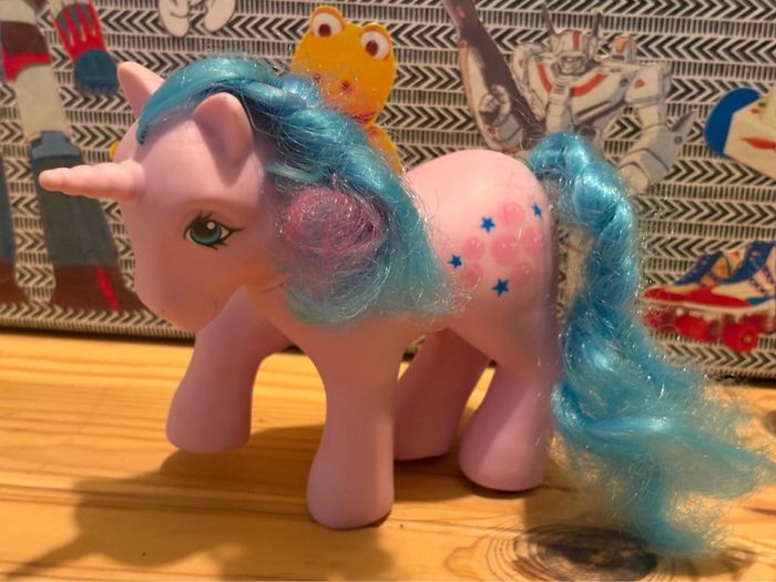 Mon petit poney ciné star licorne bouton