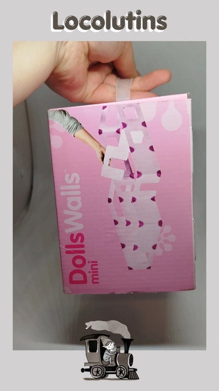 🚂 murs de maison de poupée - photo numéro 6
