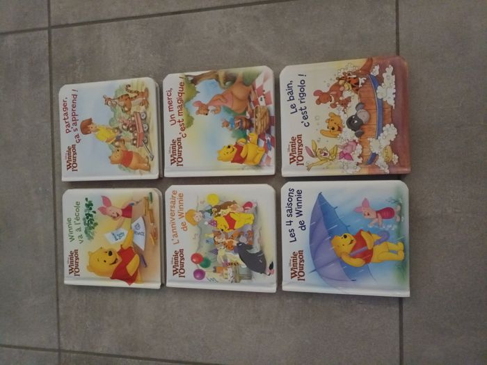 Lot de 6 livres Winnie l'ourson - Disney