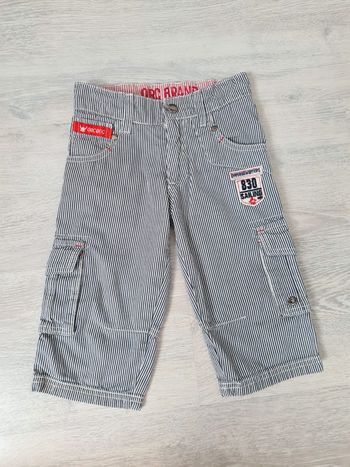 Bermuda rayé marine et blanc orchestra 5 ans