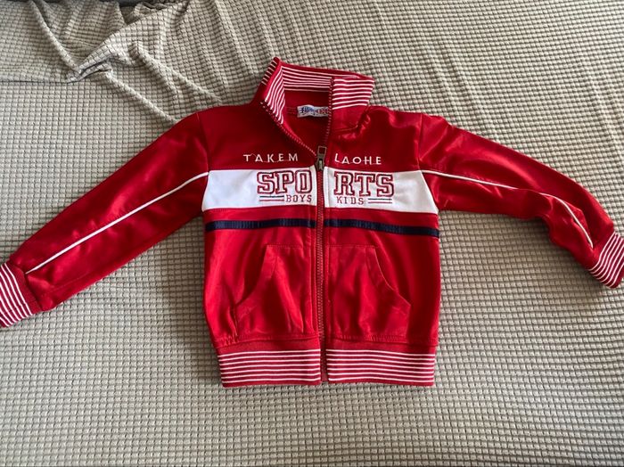 Lot vêtements bébé garçon 24 mois pyjama jogging jean polo pull - photo numéro 9