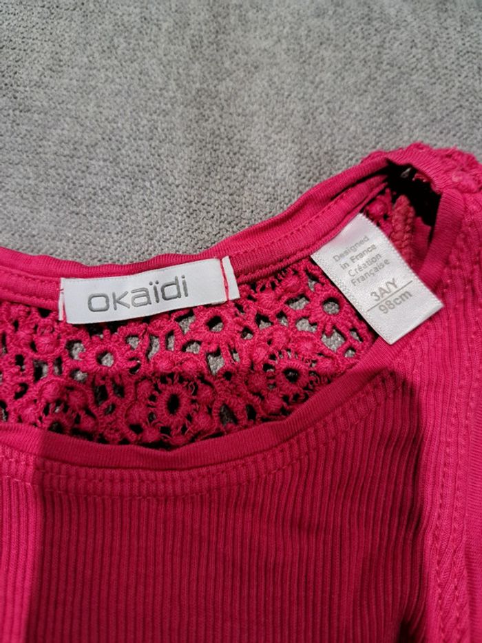 T shirt okaidi 3 ans - photo numéro 3