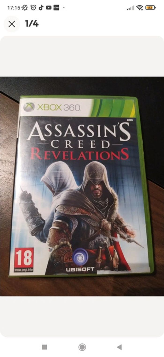 Assassin's creed révélation Xbox 360 - photo numéro 1