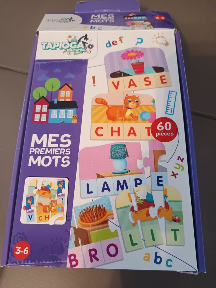 Puzzle mes premiers mots