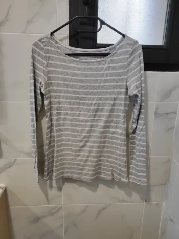 Maillot rayé femme