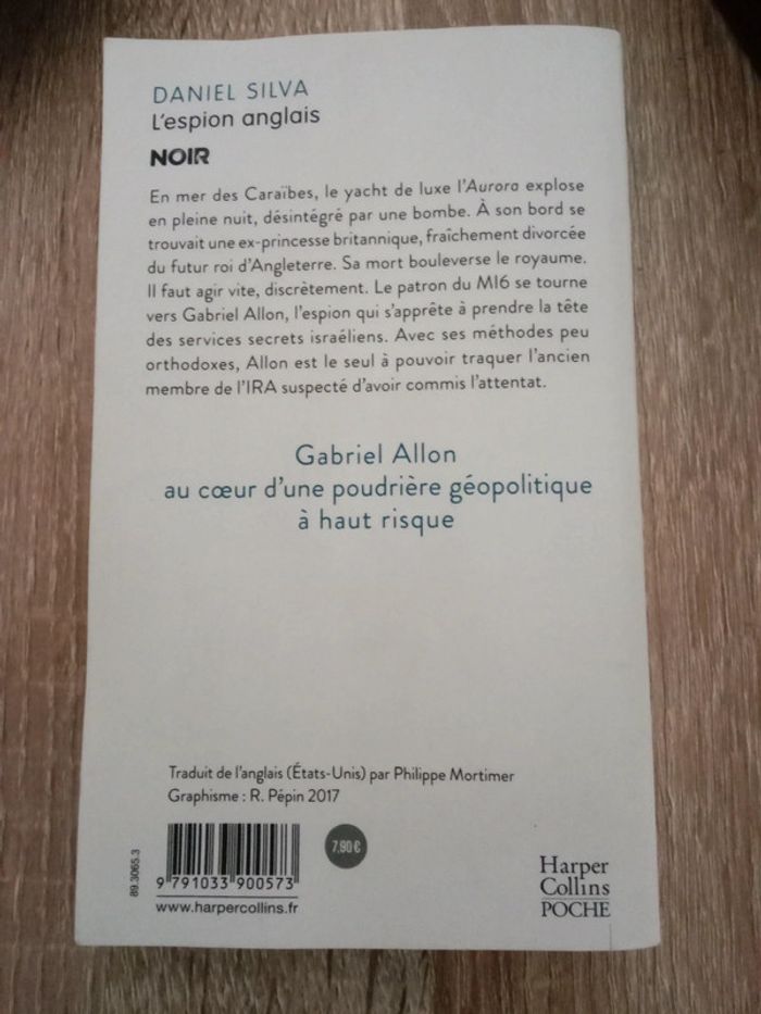Daniel Silva 🔹 L'espion Anglais - photo numéro 2