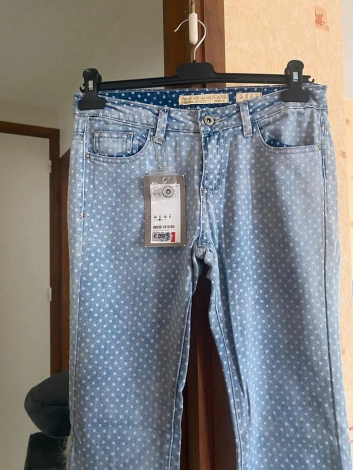 Jeans femme taille 38marque suiteblanco neuf avec étiquette - photo numéro 2