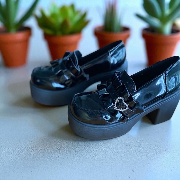 Chaussure en cuire Goth style decontractés (36) - photo numéro 4