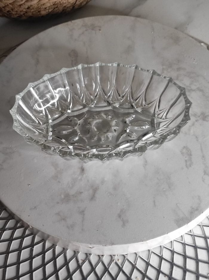 Ramequin huilor en verre taillé - photo numéro 2