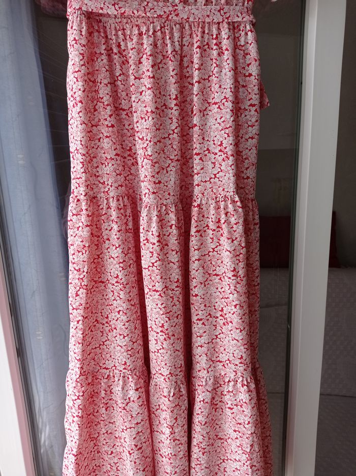 ROBE Longue SHEIN Rose fleurie. - photo numéro 6