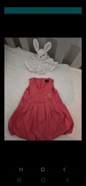 Robe 3 mois fille