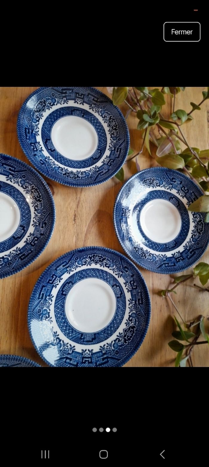 Lot de 6 sous tasses Churchill - photo numéro 3