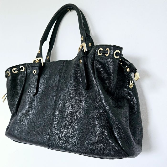 🇮🇹Sac a main 100% Cuir  Daim Noir verapelle🇮🇹 The genuine leather neuf - photo numéro 4