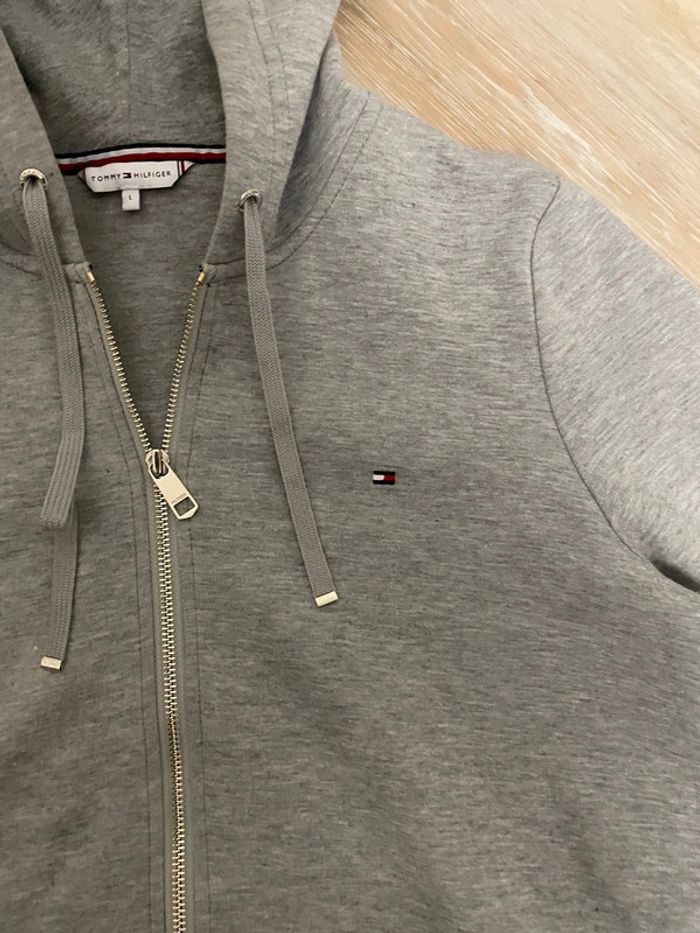 Sweat à capuche zip Tommy Hilfiger - photo numéro 2