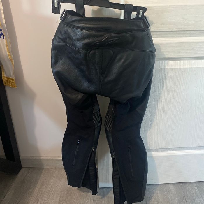 Pantalon moto cuire femme  t.36 - photo numéro 2