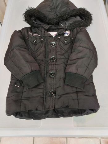 Blouson 4 ans fille Complices noir