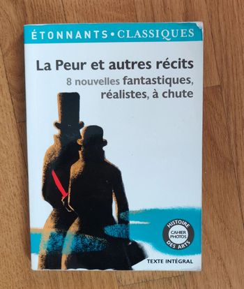 Livre La Peur et autres récits