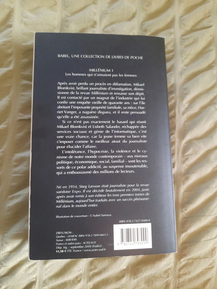 Millénium tome 1 - photo numéro 3
