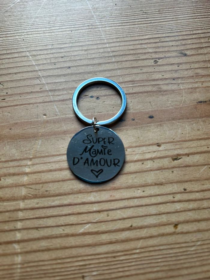 Porte clé neuf Super Mamie D’amour - photo numéro 2