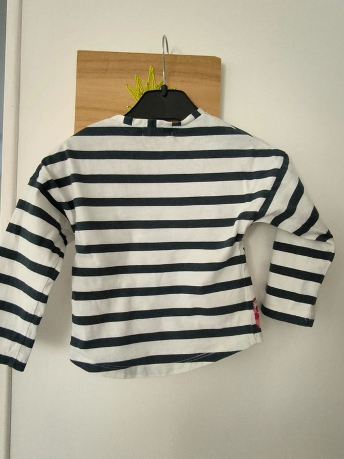 Marinière tee shirt fille catimini - photo numéro 2