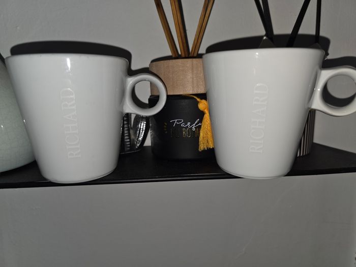 2 tasses à café Richard neuf
