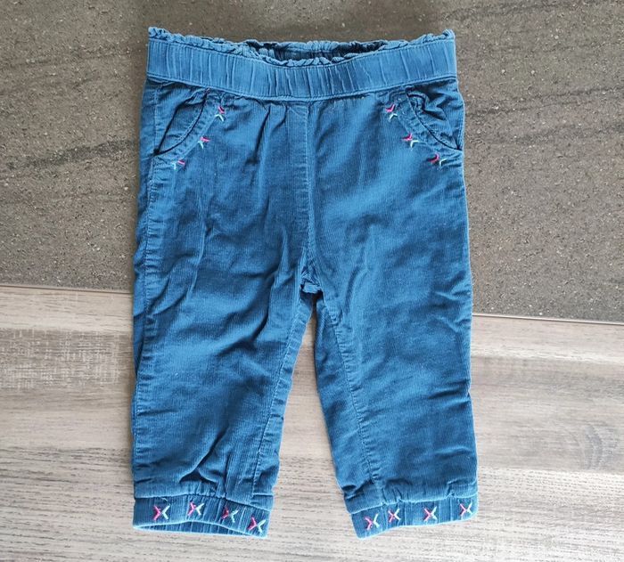 Pantalon velours bébé fille taille 9 mois