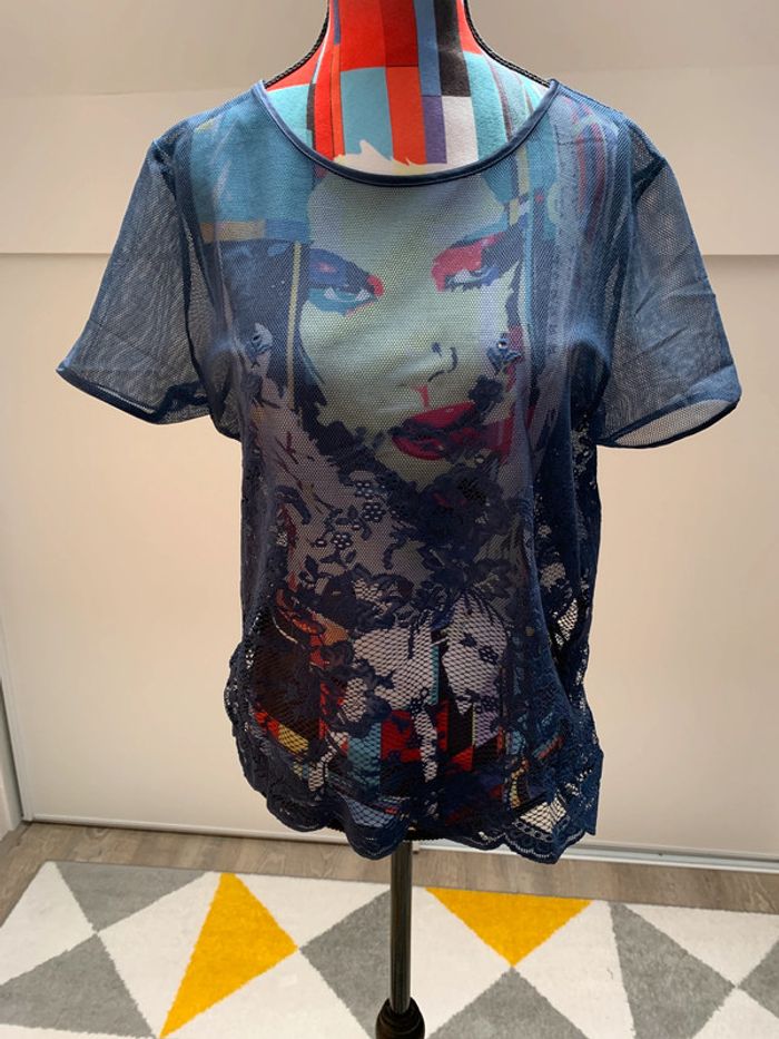 Haut transparent Topshop Taille 40