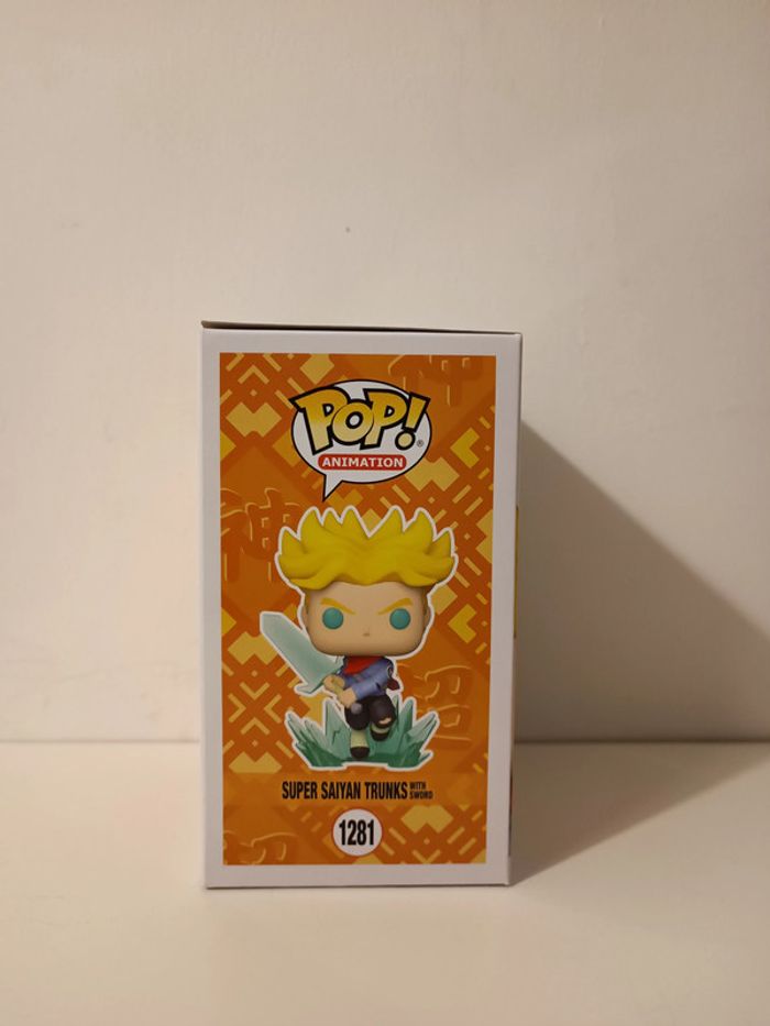 Funko pop : DBZ - 1281 - Super Sayan Trunks with sword - photo numéro 4