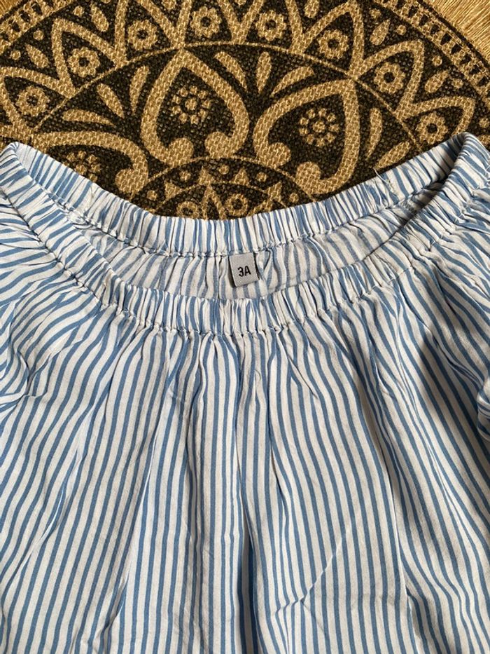 Blouse rayée fille 3 ans - photo numéro 3