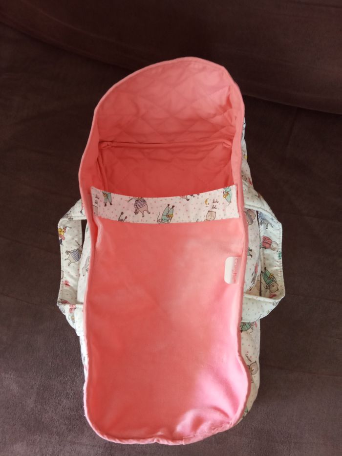 Joli Couffin "Corolle" de 2012 pour poupons 36/42cm - photo numéro 2