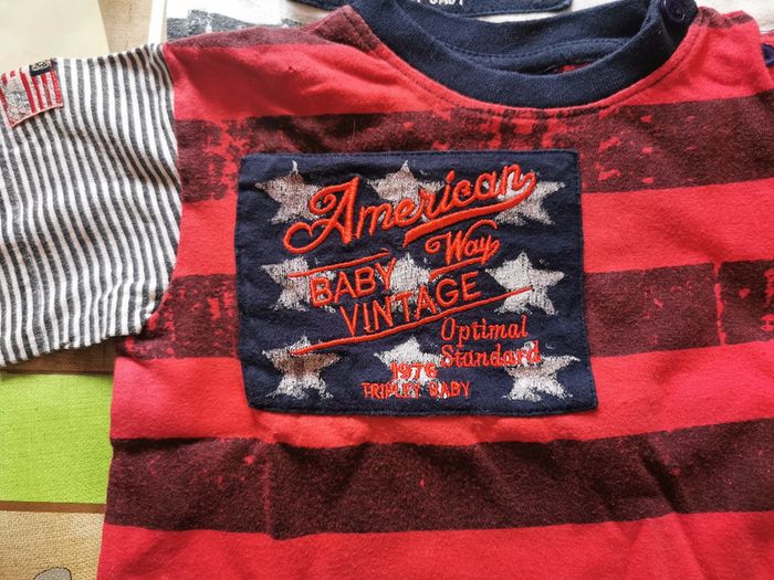 lot de 2 t-shirts taille 18 mois - photo numéro 4