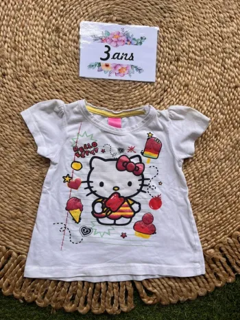 Teeshirt hello kitty 3 ans