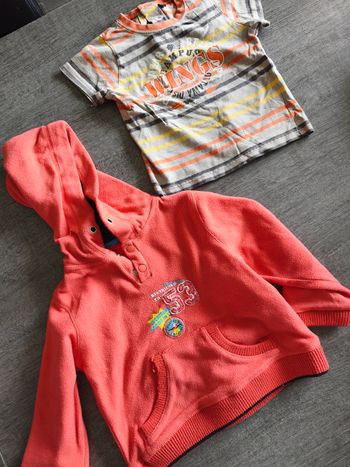 Pull et t-shirt 23-24mois