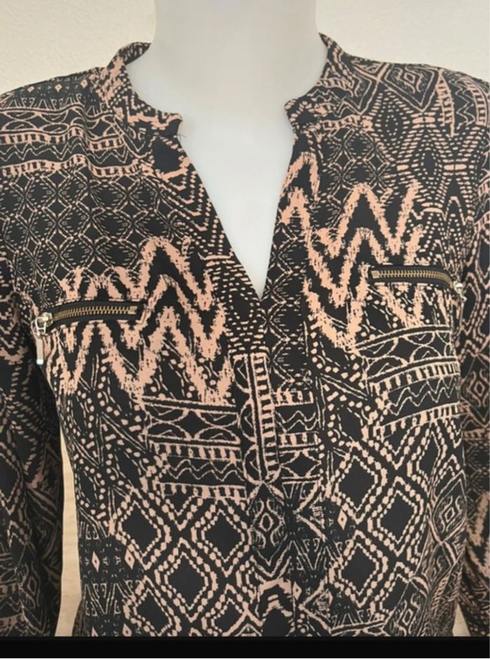 Blouse manches longues savane Mim taille 40 - photo numéro 5