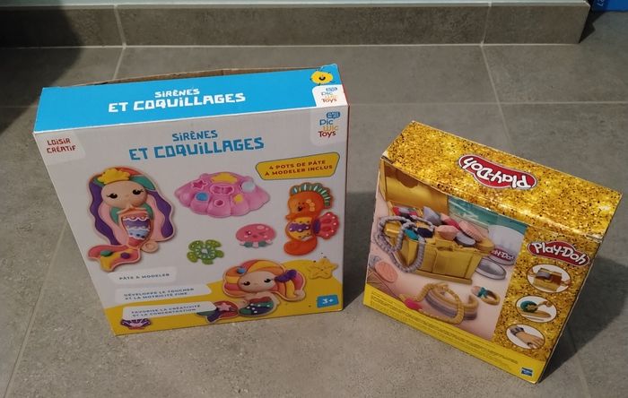 Lot de jeux pâte à modeler