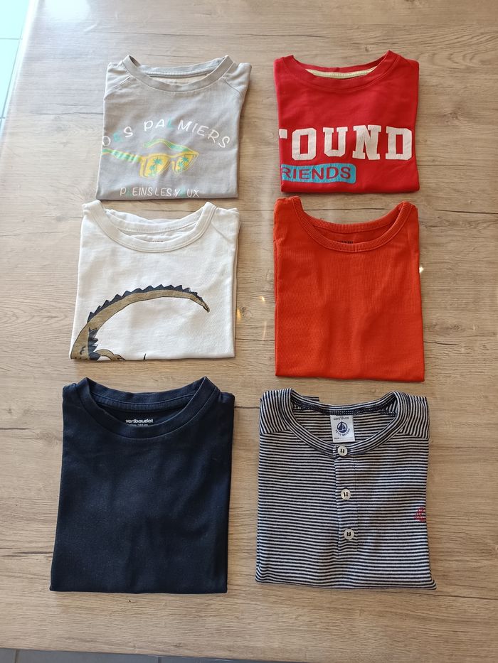 Lot tee-shirts manches courtes
