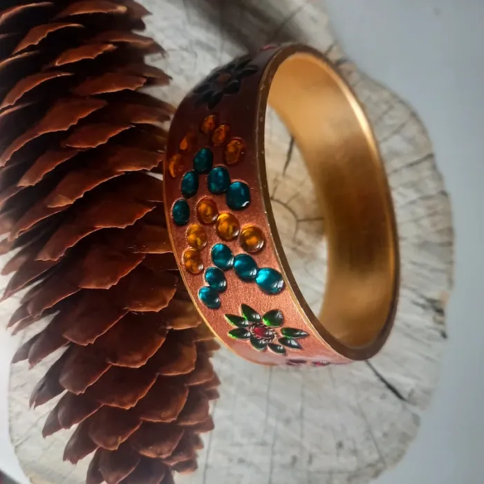 Vintage bracelet perles - photo numéro 5